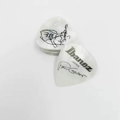 Ibanez electric guitar pick - Paul Gilbert signature - shell color - 5 pieces image 1