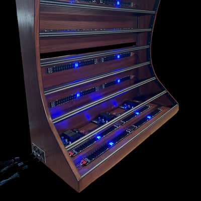 Uryan Modular 21U/196HP Classical Series eurorack case with LED light 2026 - Black image 3