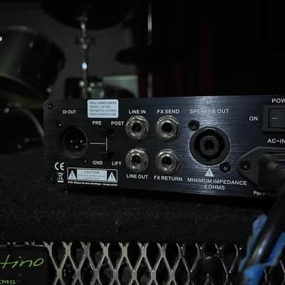 Phil Jones BP-800 Bass Pulse One 800-Watt Bass Amp Head 2018 - Present - Blue image 4