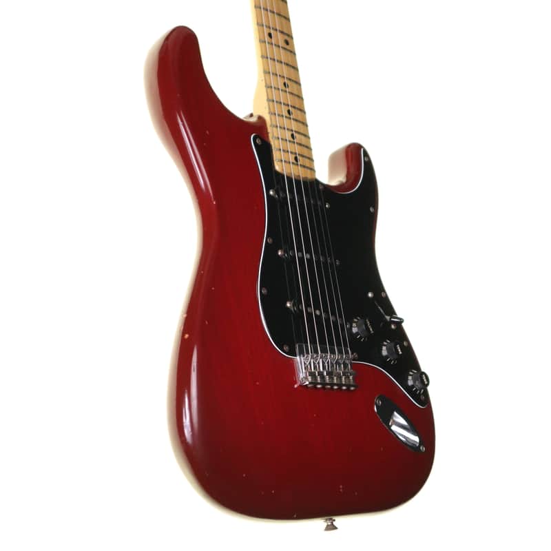 Fender 1979 Hard Tail Stratocaster Electric Guitar, Maple