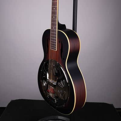 Gretsch G9220 Bobtail Round-neck Mahogany Body Resonator - 2-color Sunburst image 5