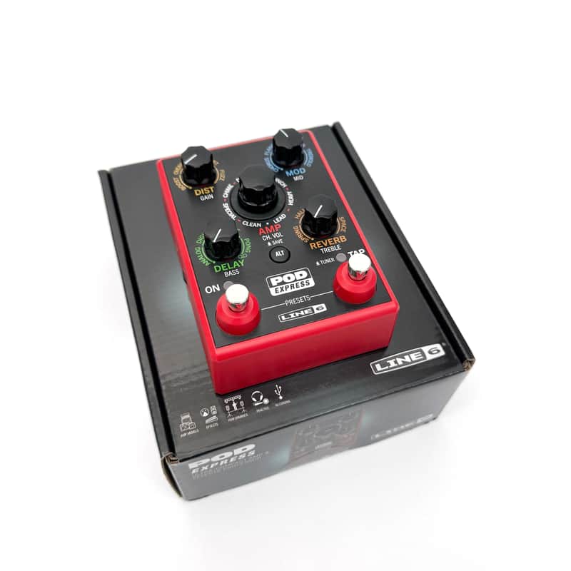 Line 6 POD Express 2024 - Present - Red / Black image 1