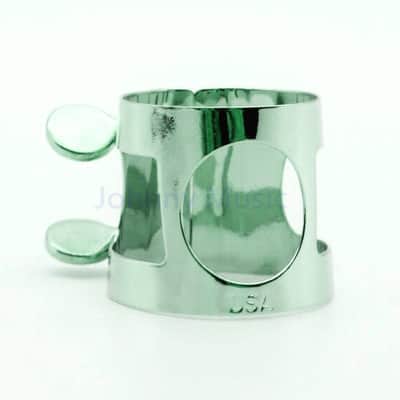 Nickel Plated Ligature for Standard Bb Clarinet (Soprano) Mouthpiece image 5