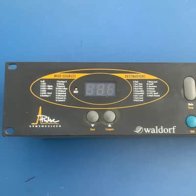 Waldorf Pulse Rackmount Synthesizer 1995 - Blue image 6