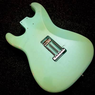 MJT Loaded Body Stratocaster 2020s - Surf Green image 4
