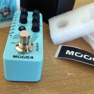 Mooer E7 Synth 2020 - Blue image 10