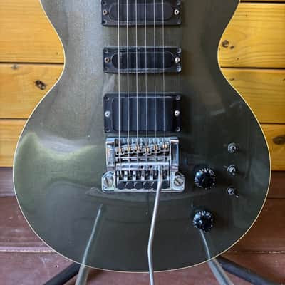 Gibson Les Paul DC XPL-400 (Pewter Metallic) - Chainsaw Case image 2