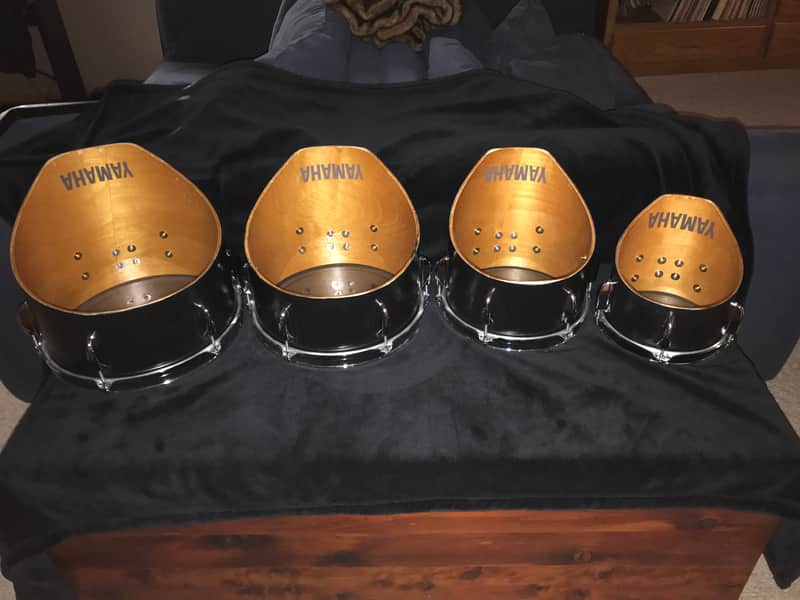 Yamaha Field Corps Quad Set 8,10,12,13 Late 90's - Black Laquer image 1