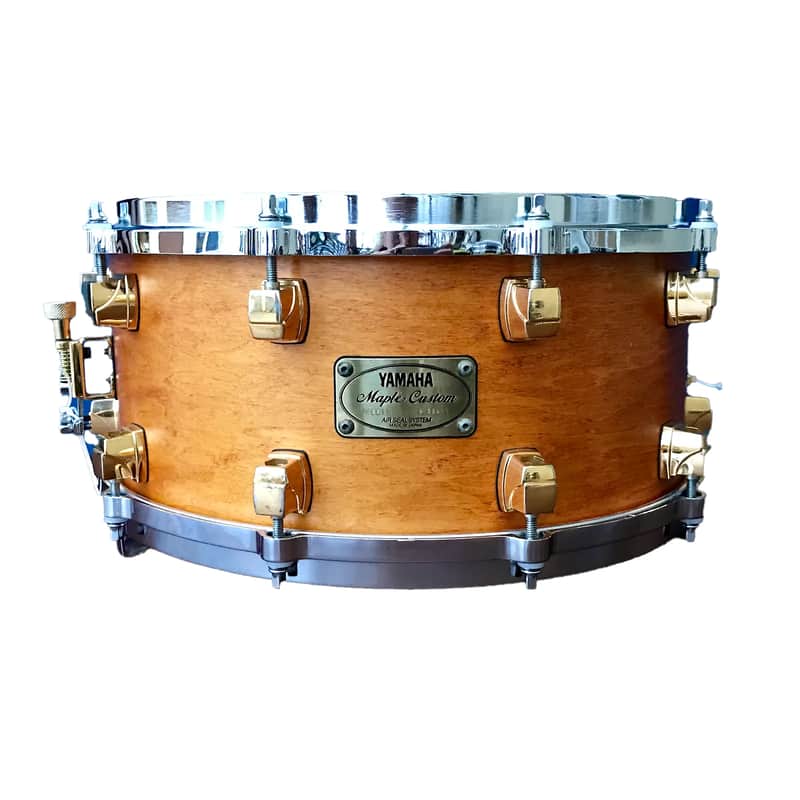 Yamaha Maple Custom 6.5x14" Snare Drum image 1