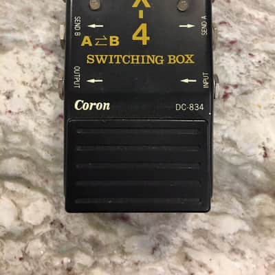Coron DC-834 Switching Box Line Selector Vintage Guitar Effect Pedal MIJ Japan image 1
