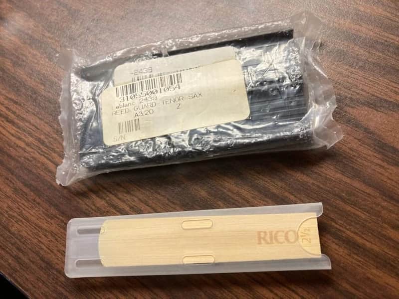 RICO Tenor Saxophone or similar Reed Guard 2010s in black New Old Stock image 1