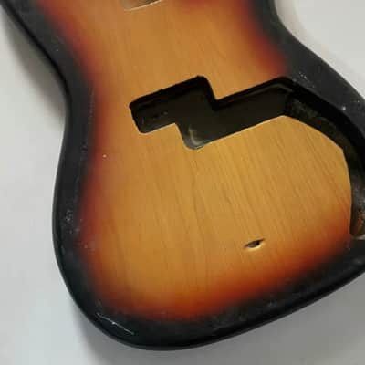 Alder Veneer Top 4 String Precision Bass Style Basswood Body image 7