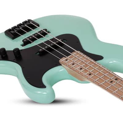 Schecter J-4 LH - Sea Foam Green (2914) image 5