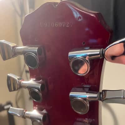 Epiphone SG G-400 1999 Heritage Cherry Korea image 15