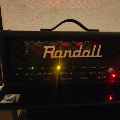 Randall RD20H Diavlo 2-Channel 20-Watt Tube Guitar Amp Head 2010s - Black image 4