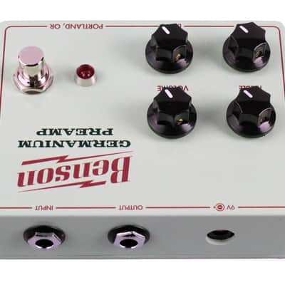 Benson Amps Germanium Preamp Pedal image 5
