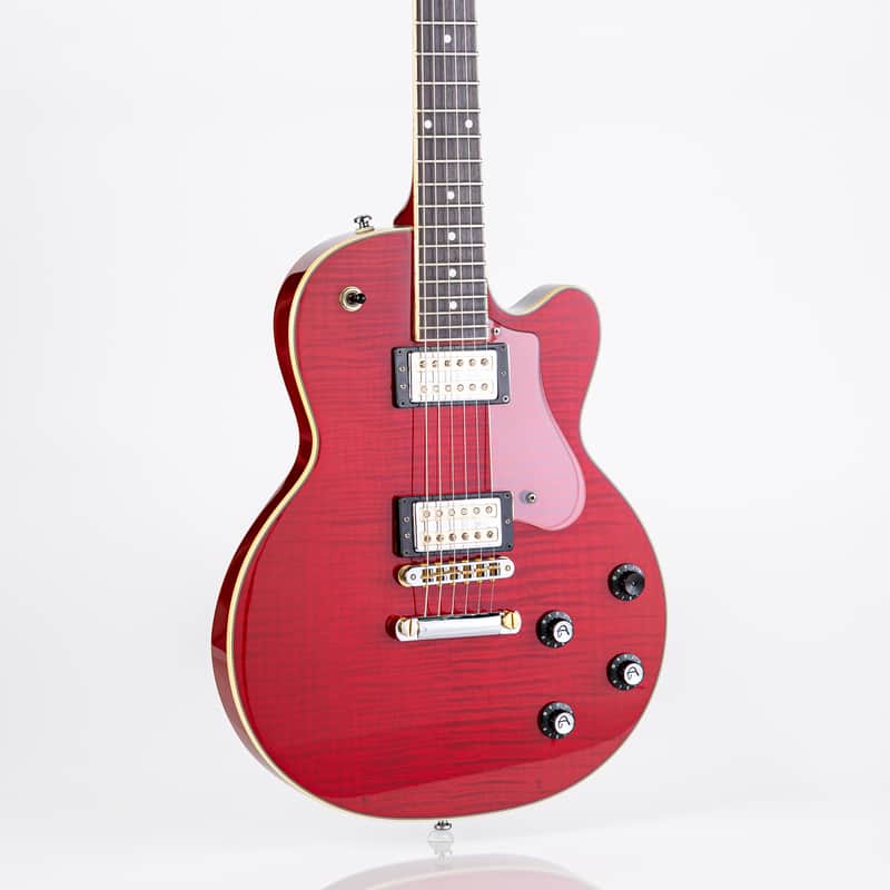 USED 2000 DeArmond M-72 Bluesbird - Red with Hardshell Case image 1