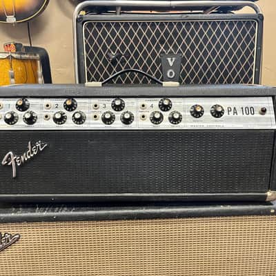 Fender PA 100 Mixer Amplifier Guitar Bass 100 watt 1970s image 1