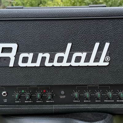 1998 Randall RG-100HB Classic 100 Watt Solid State Guitar Amp Head Dimebag Darrell Dime Pantera image 1