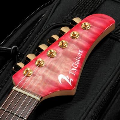 TS GUITARS ST-Classic22 Custom Trans Pink Burst [SN 032547] (11/22) image 5
