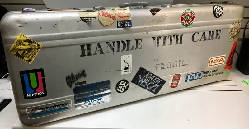1974 Gibson Vintage The Protector Les Paul Aluminum Hardshell Guitar Case HDSC Halliburton Alloy USA image 1