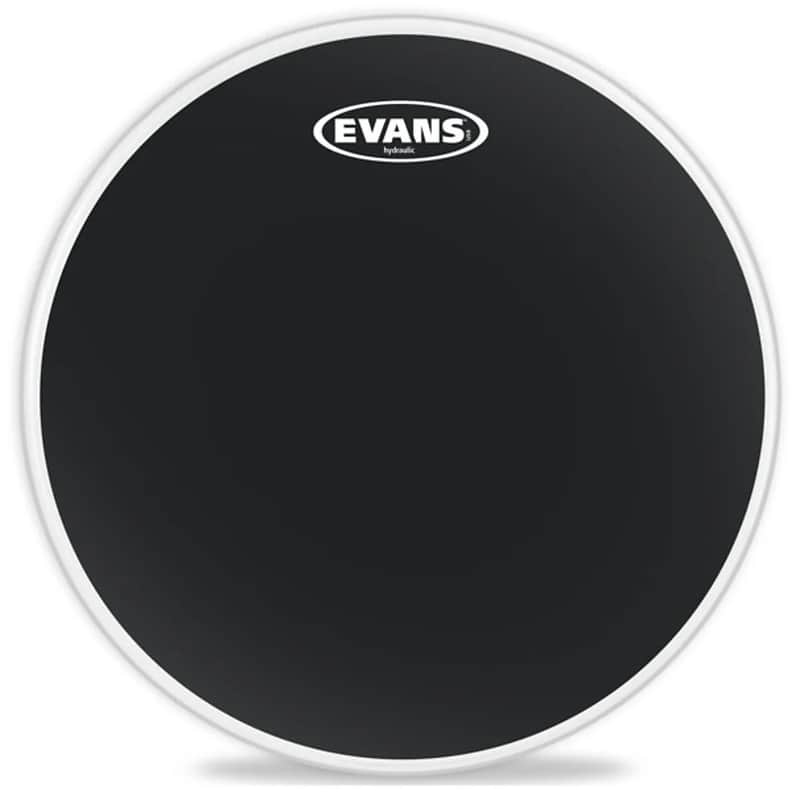 Evans TT18HBG Hydraulic Black Drum Head - 18" image 1