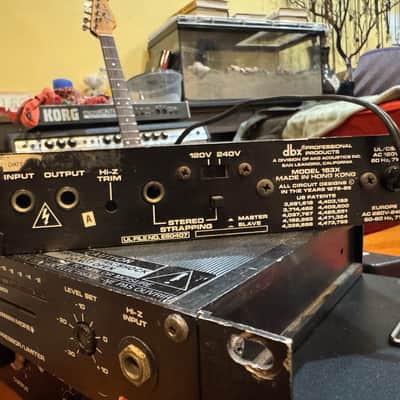 dbx 163X (modded) Over Easy Compressor / Limiter Pair 1990s - Black image 2
