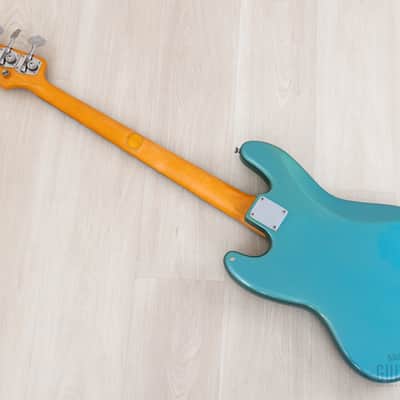 2000 Fender American Vintage '62 Jazz Bass Lake Placid Blue w/ Tweed Case image 13