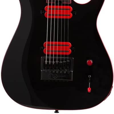 Schecter Sunset-7 ET Red Dawn - Gloss Black (3893) image 2