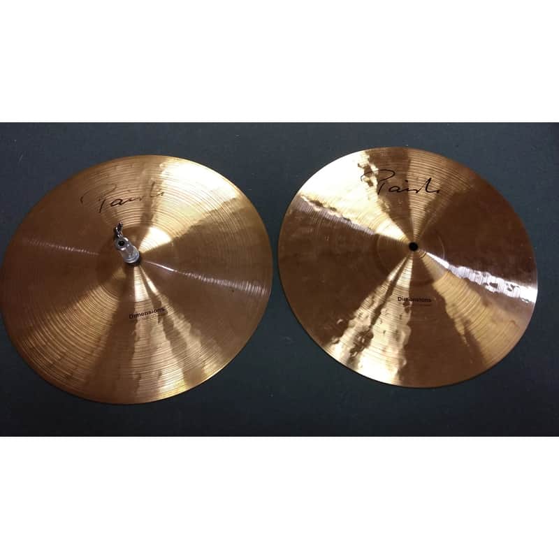 Paiste 15" Dimensions Thin / Heavy Hi-Hat Cymbals (Pair) 1999 - 2005 image 1