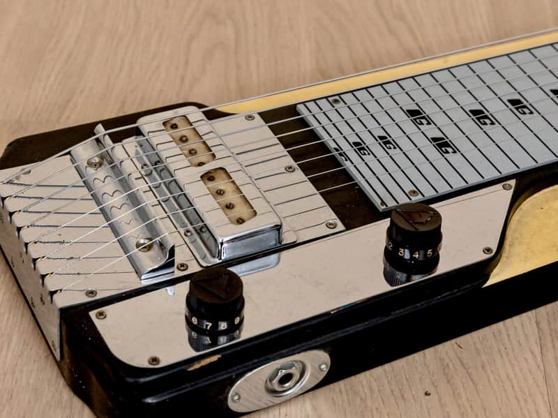1960s Guyatone HG-108 Vintage 8 String Lap Steel Guitar Japan | Reverb