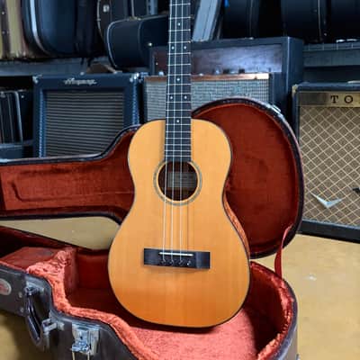 2012 Tony Graziano Baritone Ukulele #598 – Spruce / Figured Koa – Hardshell Case image 2