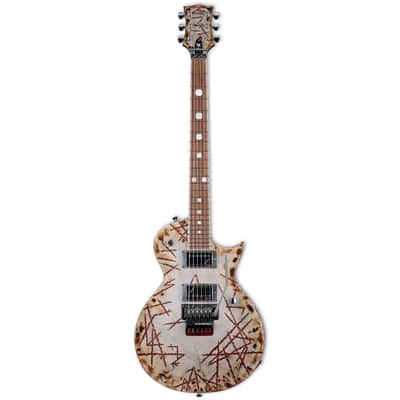 ESP E-II RICHARD Z RZK-II BURNT EC - Burnt Graphic - Brand New- Includes ESP hard case! image 2