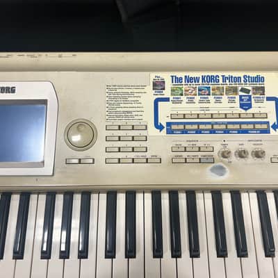 Korg Triton Studio 61-Key 120-Voice Polyphonic Workstation w/ Road Case image 3