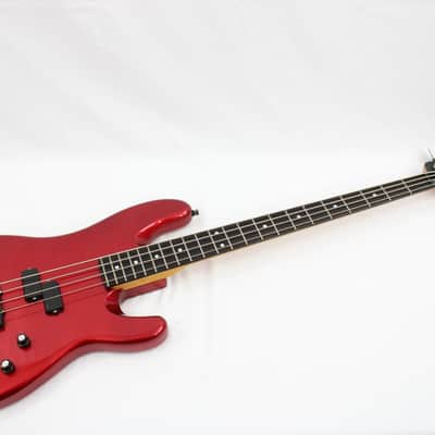 1989 Fender Contemporary Power Jazz Bass Special - Candy Apple Red image 4