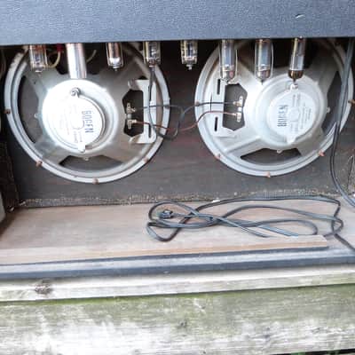 Lafayette  twin twelve tube  guitar amplifier valco  dan electro 1960's image 7