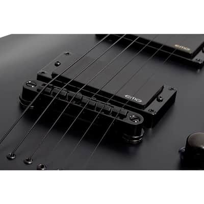 Schecter Guitar Research C-1 Platinum Blackout Electric Guitar 2025 - Satin Black image 9