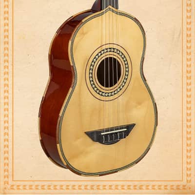 H. Jimenez Vihuela LV2 w/ Padded Gig Bag image 3