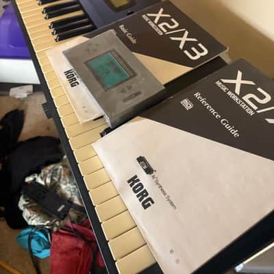Korg X2/X3 music workstation 1994-1995 - Black
