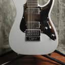 ESP LTD Ken Susi Signature M-7 Metallic Silver 7-String Electric Guitar Pre-Owned