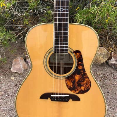 Alvarez Masterworks Series MF60OM Folk OM Acoustic Guitar with Case image 7