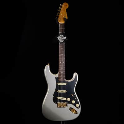 2024 Fender Limited Edition 1965 Dual-Mag Stratocaster Journeyman Relic - Aged Inca Silver image 3