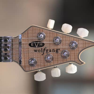 EVH Wolfgang® USA, 5A Flame Maple Top, Ebony Fingerboard - Natural image 2