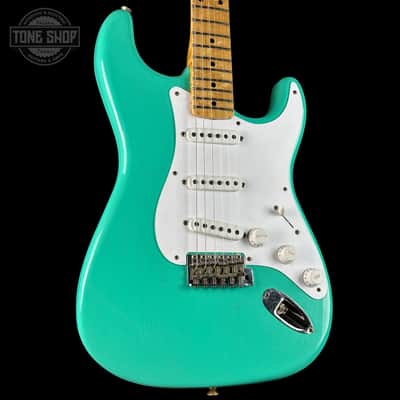 Fender Custom Shop 70th Anniversary 1954 Stratocaster Journeyman Relic Seafoam Green w/case image 4