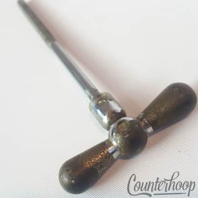 *Rogers Bow-Tie Bass Drum Tension T-Rod Claw 3 5/8"Holiday Cleveland Vintage 60s image 1