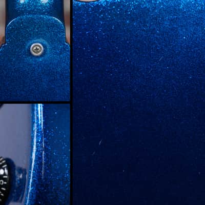 Gibson Custom Shop Les Paul SG Standard Blue Sparkle 2008 w/OHSC image 14
