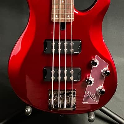 Yamaha TRBX304CAR 4-String Electric Bass Guitar Candy Apple Red image 1