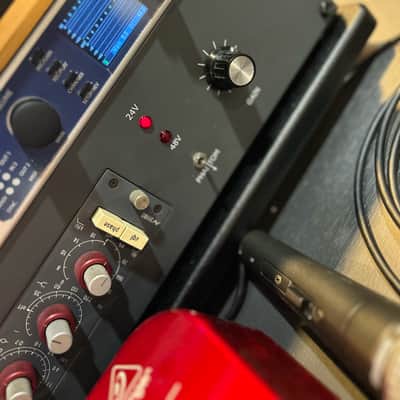 Neve 31102 Mic / Line Input Module with 4-Band EQ 1970s - Red Grey image 4