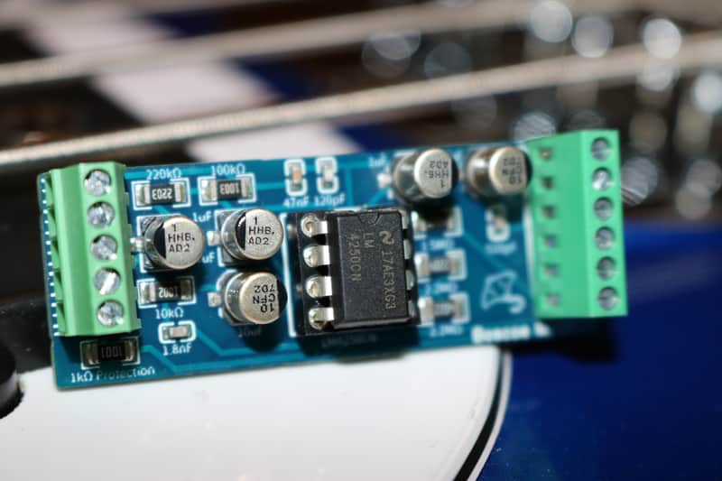 Boscoe MMSR77 - Classic Late 1970s Music Man StingRay 2-band Preamp Replica - designed to vintage specifications, but with modern manufacturing! image 1