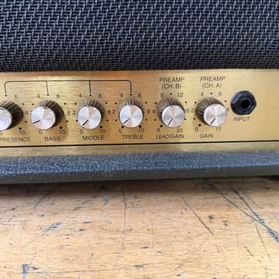 Used Marshall JCM 900 Model 4500 50W Hi Gain Dual Reverb Tube Guitar Amp Amplifier Head Made in England JCM900 image 5